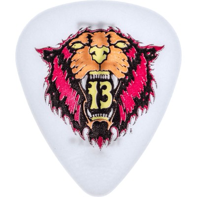 JIM DUNLOP BLACKLINE II ALAN FORBES, 36 PACK, TIGER, WHITE 0.60 MM