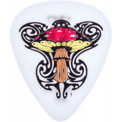 JIM DUNLOP BLACKLINE II ALAN FORBES, 36 PACK, SHROOM, WHITE 1.00 MM