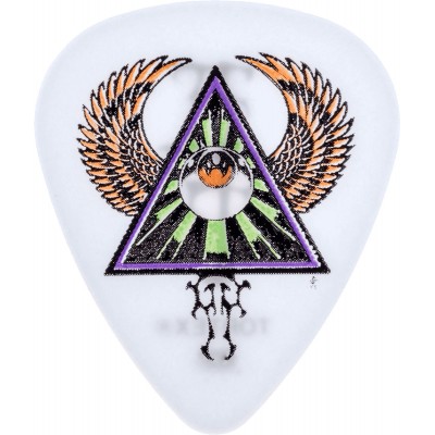 JIM DUNLOP BLACKLINE II ALAN FORBES, 36 PACK, TRI EYE, WHITE 0.60 MM
