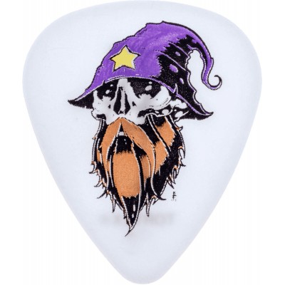 JIM DUNLOP BLACKLINE II ALAN FORBES, 36 PACK, WIZARD, WHITE 1.00 MM