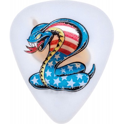 JIM DUNLOP DIRTY DONNY II, BAG OF 36, AMERICAN COBRA, WHITE 1.00 MM
