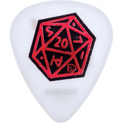 JIM DUNLOP DIRTY DONNY II 36 PACK ICOSAHEDRON WHITE 0.73 MM