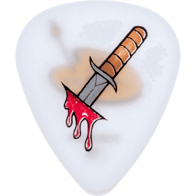 JIM DUNLOP Dirty Donny II 36 Pack Back Stabber White 1.00 MM