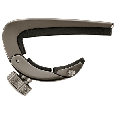 DUNLOP PIVOT CAPO GUN METAL BLACK
