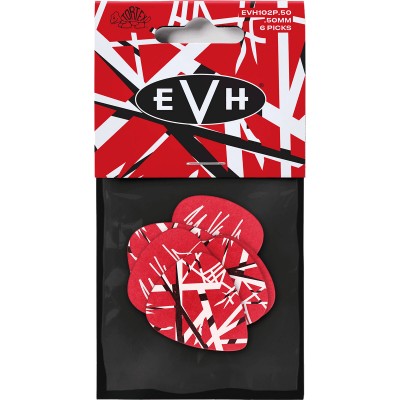JIM DUNLOP Mediator Evh Frankenstein 0,50Mm, Sachet De 6