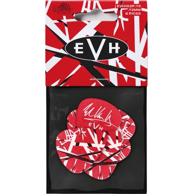 JIM DUNLOP Mediator Evh Frankenstein 0,73Mm, Sachet De 6