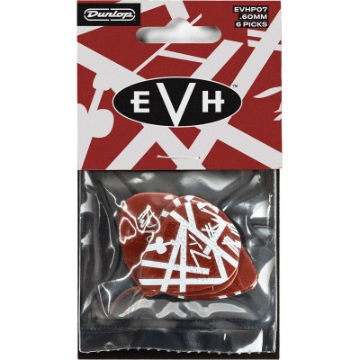 EVH SHARK GUITAR MAX GRIP, PLAYER'S PACK OF 6