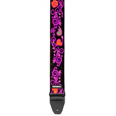 Jimi Hendrix Blacklight Monterey Pink