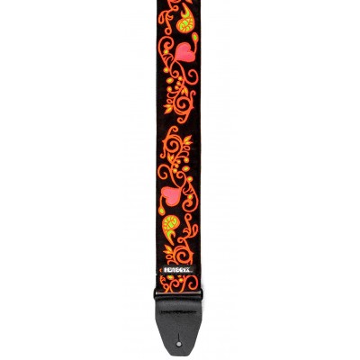 Jimi Hendrix Blacklight Monterey Orange