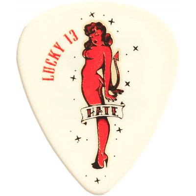 LUCKY 13 SERIES II, BAG OF 36 #8 HATE GIRL, BLACK, 1.00 MM