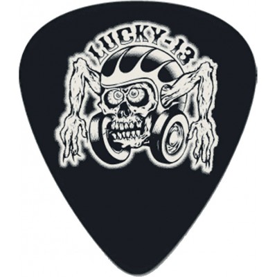 LUCKY 13 SERIES III, BAG OF 36 #16 HELMETSKULL, BLACK, 1.00 MM