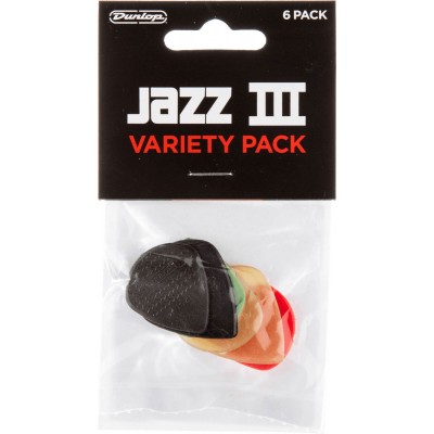 Dunlop Variety Pack Jazz, 6 Mediators