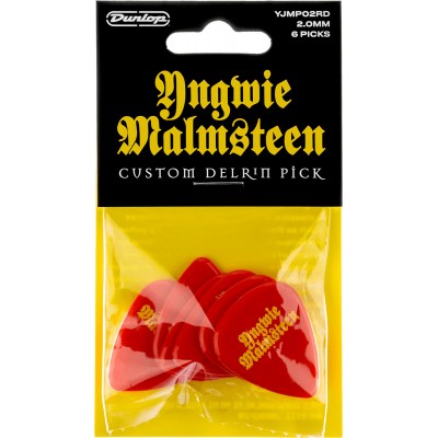 MEDIATOR SIGNATURE YNGWIE MALMSTEEN DELRIN 2MM BAG OF 6