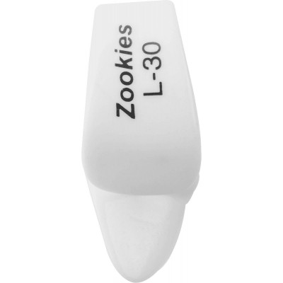 JIM DUNLOP Z9003L30 THUMB PACK OF 12 WHITE LARGE