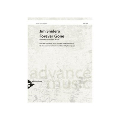 ADVANCE MUSIC Snidero J. - Forever Gone