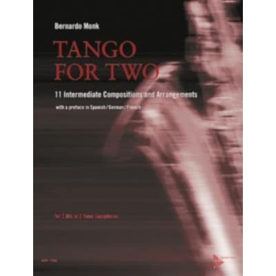  Monk Bernardo -  Tango For Two - 2 Saxophones (alto Or Tenor)