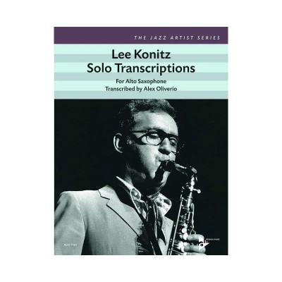 ADVANCE MUSIC Konitz Lee - Solo Transcriptions - Sax Alto