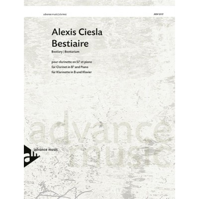 ADVANCE MUSIC CIESLA ALEXIS - BESTAIRE - CLARINETTE & PIANO