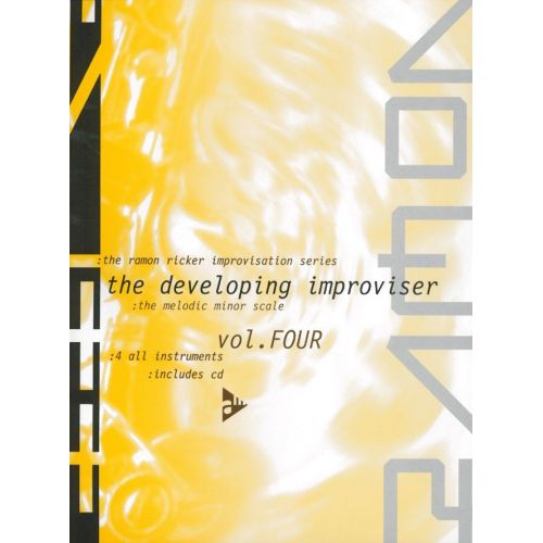 ADVANCE MUSIC RICKER R. - THE RAMON RICKER IMPROVISATION SERIES VOL.4: THE DEVELOPING IMPROVISER VOL. 4 - MELODY I