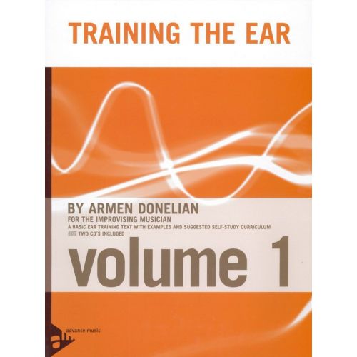 DONELIAN A. - TRAINING THE EAR FOR THE IMPROVISATION MUSICIAN VOL 1 + 2 CD