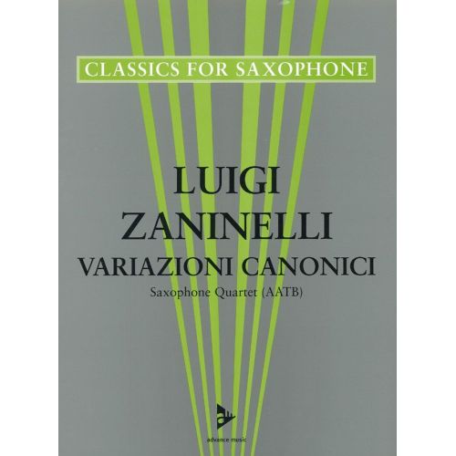  Zaninelli L. - Variazioni Canonici - 4 Saxophones (aatbar)