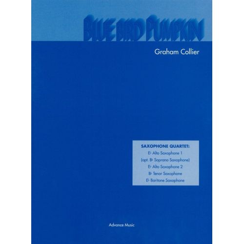 ADVANCE MUSIC COLLIER G. - BLUE BIRD PUMPKIN - 4 SAXOPHONES (AATB/ SATB)