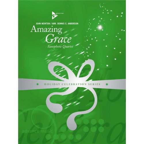 ADVANCE MUSIC NEWTON J. - AMAZING GRACE - 4 SAXOPHONES (SATB)