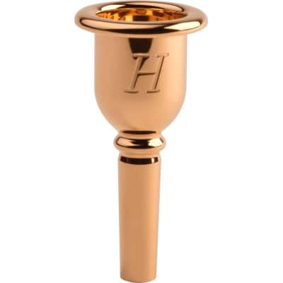 MOUTHPIECE TROMBONE HERITAGE GOLD PLATED 12CS