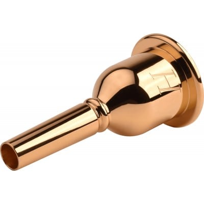 HERITAGE TUBA MOUTHPIECE GOLD PLATED 1CC
