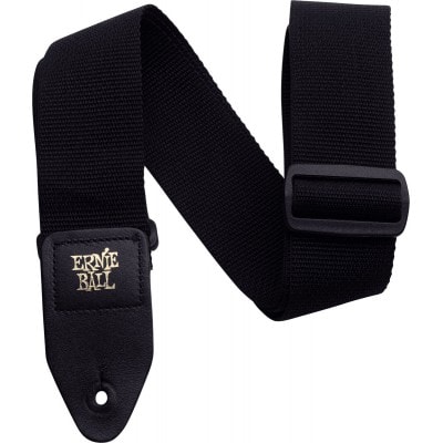 ERNIE BALL BLACK POLYPRO STRAP