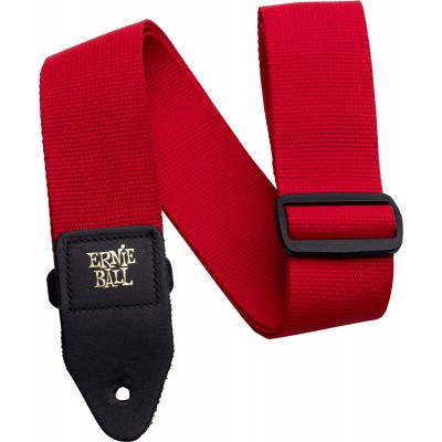 RED GUITAR STRAP