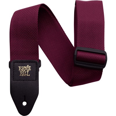 BURGUNDY GUITAR STRAP