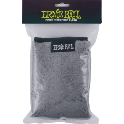 ERNIE BALL 12" X 12" ULTRA-PLUSH MICROFIBER POLISH CLOTH
