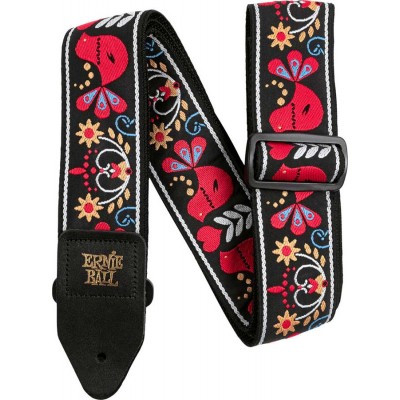 ERNIE BALL Sangle Jacquard Redbird Rising
