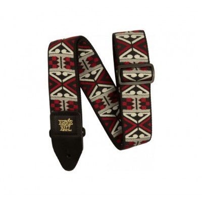ERNIE BALL Sangle Jacquard Primal Red