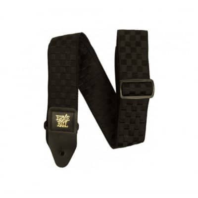 STRAP JACQUARD BLACK CHECKERS