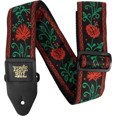 ERNIE BALL Sangle Jacquard Western Rose