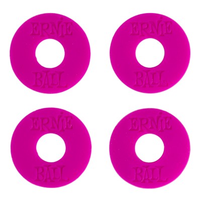 ERNIE BALL Strap Blocks Violet Pack de 4