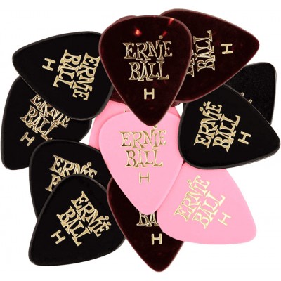 Ernie Ball Mediators Standard Sachet De 12 Panache 0,94mm