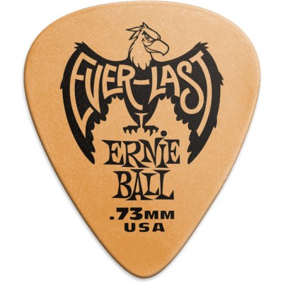 EVERLAST PICKS 12-PACK ORANGE .73MM