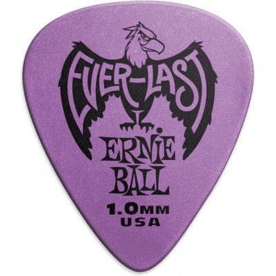 EVERLAST PICKS 12-PACK PURPLE 1.0MM