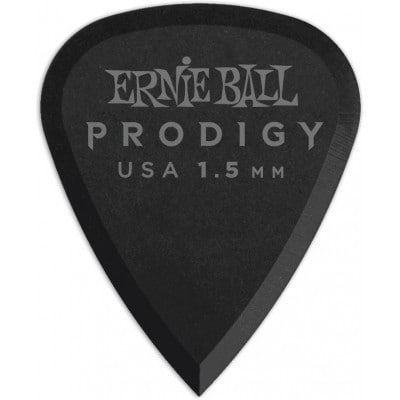 PRODIGY BLACK 1S STANDARD 1.5MM PICKS 6-PACK