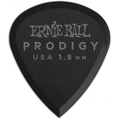 PRODIGY BLACK 3S MINI 1.5MM PICKS 6 PACK