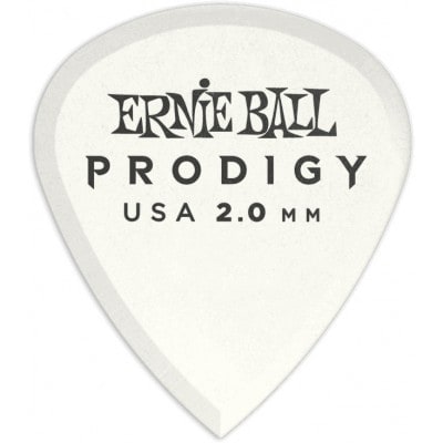 PRODIGY WHITE 3S MINI 2.0 MM PICKS 6-PACK