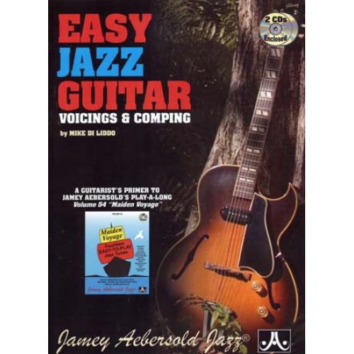 AEBERSOLD EASY JAZZ GUITAR VOICING & COMPING MIKE DI LIDDO + 2 CD