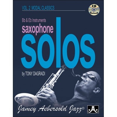  Dagradi Tony - Saxophone Solos Vol.2 Modal Classics + Cd - Eb and Bb Instruments