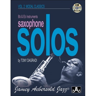 DAGRADI TONY - SAXOPHONE SOLOS VOL.2 MODAL CLASSICS + CD - Eb & Bb INSTRUMENTS