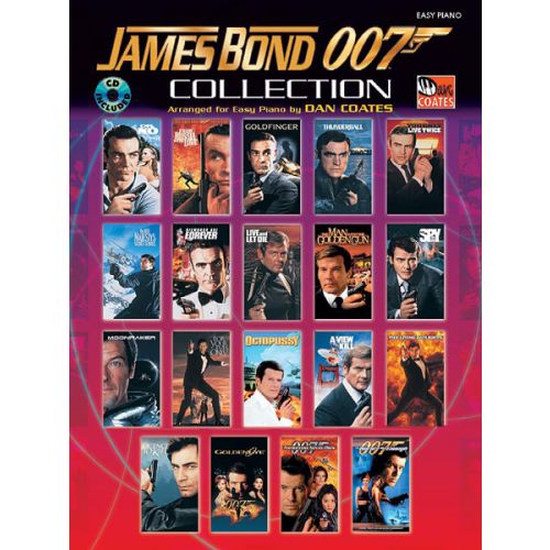 BARRY JOHN - JAMES BOND SELECTIONS + CD - EASY PIANO