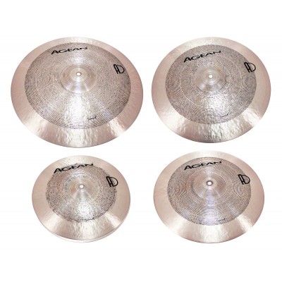 SET 4 CYMBALES SAMET 14-16-18-20 - BRONZE B20