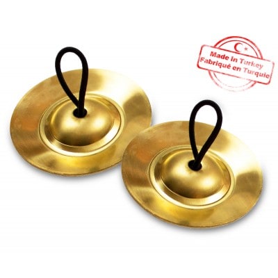 FIRST LINE FINGER CYMBALS BRONZE 48 MM (PAAR)